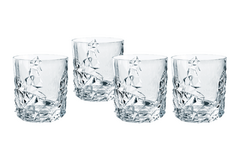 Набір склянок для віскі 4шт Sculpture 365мл 101968