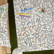 Скатерть Alphabet 150х200см 8019.00.150200