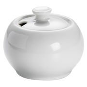 Сахарница с крышкой White Basics Round 140мл P145