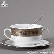 Набор бульйонниц Opal Кофе 350мл - в интернет-магазине Мир посуды Набор бульйонниц Opal Кофе 350мл - Мир посуды