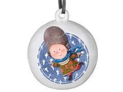 Ялинкова іграшка Жозефіна 10см 924-469