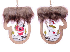 Ёлочная игрушка 8х10см 801-079