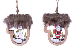 Набор ёлочных игрушек 16см 801-090