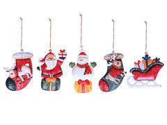 Ёлочная игрушка 12х12см 801-128