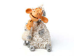 Фігурка декоративна Баран 6х6х8см 450-418