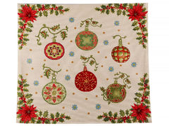 Наволочка гобеленовая Новогодняя коллекция 42см 711-028