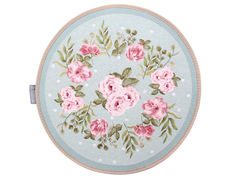 Салфетка гобеленовая Floral design мятная 36см 711-079