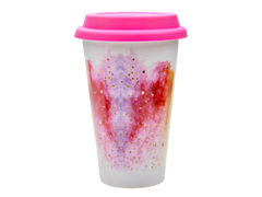 Кружка з силіконовою кришкою 350мл 985-083