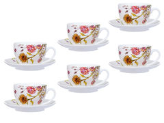 Набор чашек для чая с блюдцами 6/12 358-955