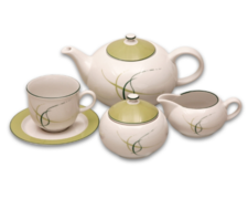 Чайный сервиз Opal 8021600 высокая чашка 6/17