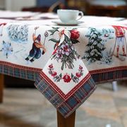 Скатерть с тефлоновой пропиткой Зимняя прогулка 140х240см ChamonixTMantel-140x240DA