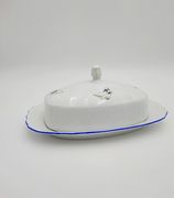 Масленка Bernadotte Гуси голубой кант голубой кант 21,5см