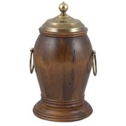 Скарбничка з антикварного дерева 30см 101