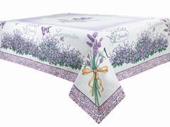 Скатерть гобеленовая Floral design Виолет 100х100см 732-026