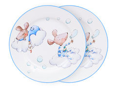 Набор тарелок десертных Мальчик мышка 19см 924-489