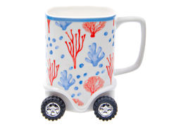 Чашка дитяча на колесах Морські мотиви 370мл 985-093