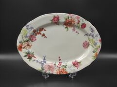 Блюдо овальне Квітковий сад 36см 910-101