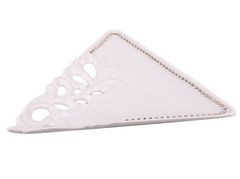 Блюдо фігурне Квіткові візерунки 28см 496-051