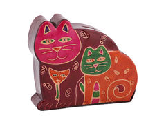 Фигурка-копилка Кот с котенком 14х12см 872-007