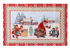 Салфетка гобеленовая с люрексом Hiver lurex 35х50см 716-123