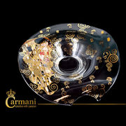 Фруктовница Г. Климт Поцелуй 35см 841-5301