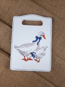 Доска Гуси 15х20см Д15/20Г