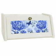 Хлебница Blue butterfly 18,5х40,5х27,5см 262-9701 - в интернет-магазине Мир посуды Хлебница Blue butterfly 18,5х40,5х27,5см 262-9701 - Мир посуды