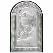 Икона Мадонна с младенцем 8,3х5,3см PD100