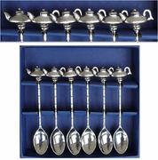 Набір чайних ложок Чайнички 11см 155-5013