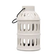 Подсвечник-фонарь Истории города белый 21см 36019A