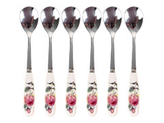 Набор чайных ложек Пион 15см 943-194