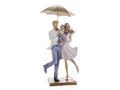 Статуетка Сім'я із парасолькою 31см 192-063
