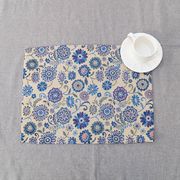 Салфетка сервировочная Голубые узоры 35х45см FioriBluITSetMesa-35x45D