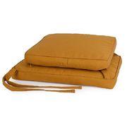 Набор подушек для стульев New London горчичные 40см CushionSetNewLondon-1111T