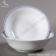 Набор салатников Opal Голубые пластинки 13см