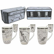 Набор кружек Леонардо да Винчи 350мл 032-1601