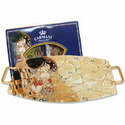 Поднос с ручками Густав Климт Поцелуй 54х28,5см 198-7031