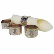 Набор колец для салфеток 4см 9162.V