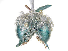 Ёлочная игрушка Новый год Гранат 9см 66-169