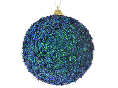 Набор ёлочных игрушек Новый год зеленый 10см 681-046