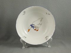 Салатник круглый Constance Гуси 23см