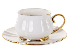 Чашка для чаю з блюдцем 200мл 975-038