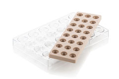 Форма для пралине SEMISFERA 3,1х1,6см CH013