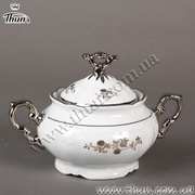 Сахарница Marie Loiuse Платиновые вензеля 350мл