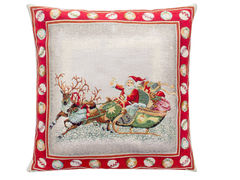 Наволочка з люрексом Різдвяна колекція 45см 716-068