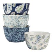 Набір піал Сині Квіти Богемії 13см 37103-set