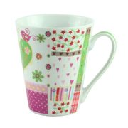 Кружка Flower зеленая 270мл 16745-1
