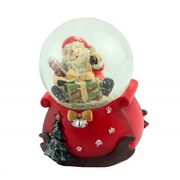 Снежный шар Санта 9см 10019176