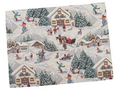 Салфетка сервировочная Зимние каникулы 34х44см EDEN1004-34