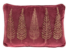 Подушка декоративная с вышивкой 35х50см 877-037